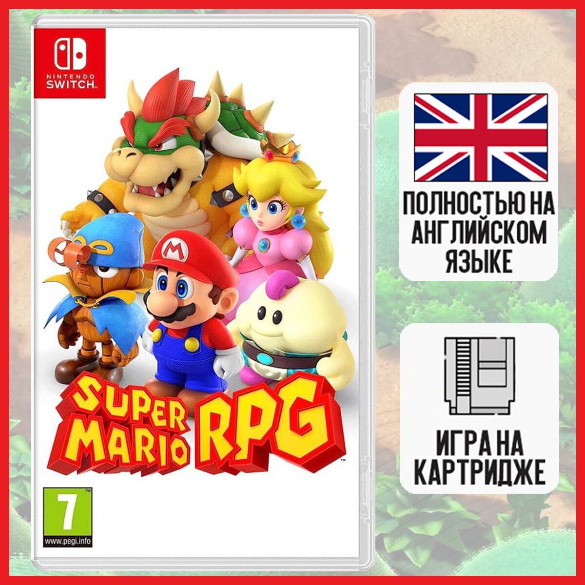 Игра Super Mario RPG (Nintendo Switch, английская версия)
