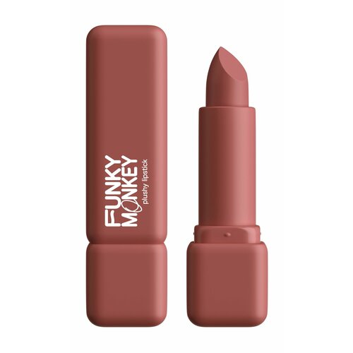 FUNKY MONKEY Помада для губ плюшевая Plushy lipstick, 3,5 г, 07