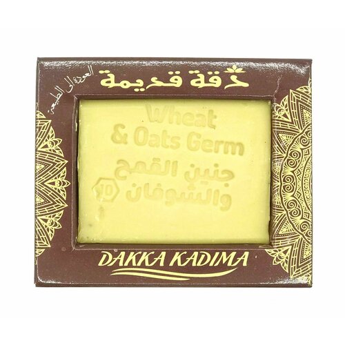 Мыло с зародышами пшеницы и овсом (№10) Dakka Kadima, 65 г