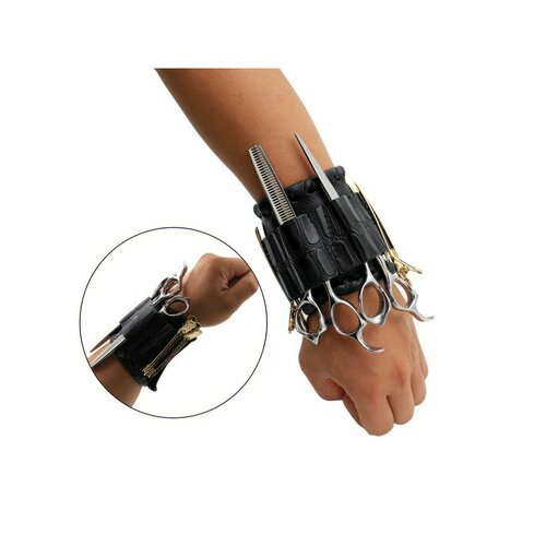 фото Браслет meji, размер 25 см, черный