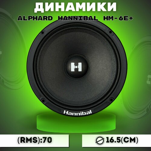 Колонки автомобильные Alphard Hannibal HM-6E 2800₽