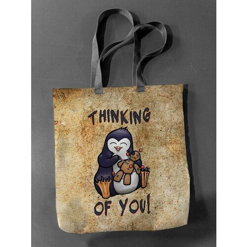 фото Сумка шоппер , белый филя