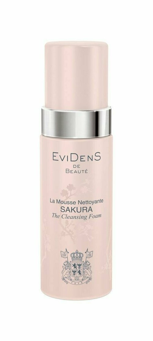 Очищающий мусс для сохранения молодости кожи Evidens de Beaute The Sakura Cleansing Foam