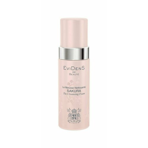 Очищающий мусс для сохранения молодости кожи Evidens de Beaute The Sakura Cleansing Foam