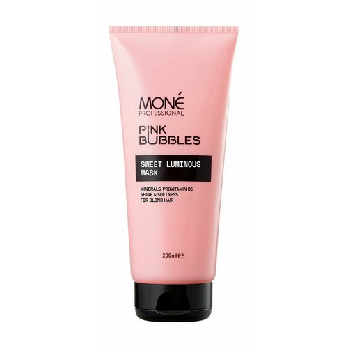 Маска для сияния волос Mone Professional Pink Bubbles Sweet Luminous Hair