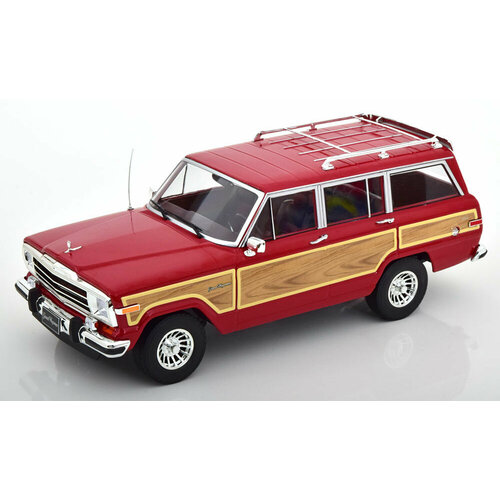 Jeep grand wagoneer 1989 red