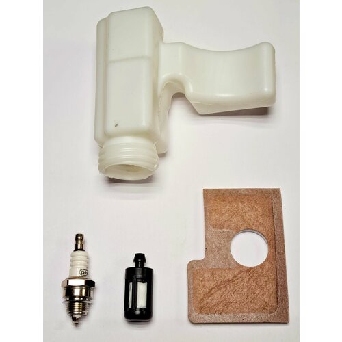 Маслобак бак масляный STIHL MS 170 180 для бензопилы / Фильтр воздушный двухслойный / Топливный фильтр / Свеча зажигания /
