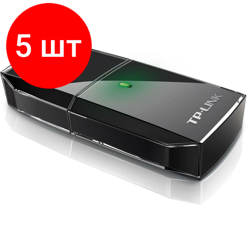 Комплект 5 штук, Сетевой адаптер WiFi TP-Link Archer T2U Archer T2U