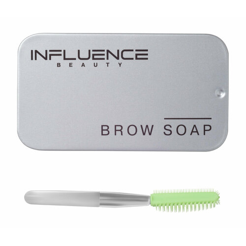 Средство для фиксации бровей с кисточкой Influence Beauty Brow Robot Brow Soap