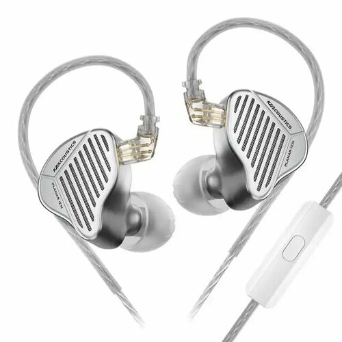 Изодинамические наушники KZ-PR1 HiFi версия - планар IEM 132 мм микрофон 620700₽
