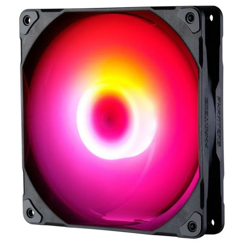 Вентилятор Phanteks M25 с RGB подсветкой, 14 см, 25 мм вентилятор для корпуса 140x140 мм 5bites fb14025b 12l3 3пин 140x140x25мм 1200 об мин