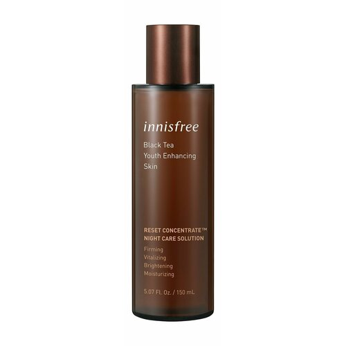 innisfree green holidays edition black tea youth enchancing ampoule Восстанавливающий тоник для лица с чёрным чаем Innisfree Black Tea Youth Enchancing Skin