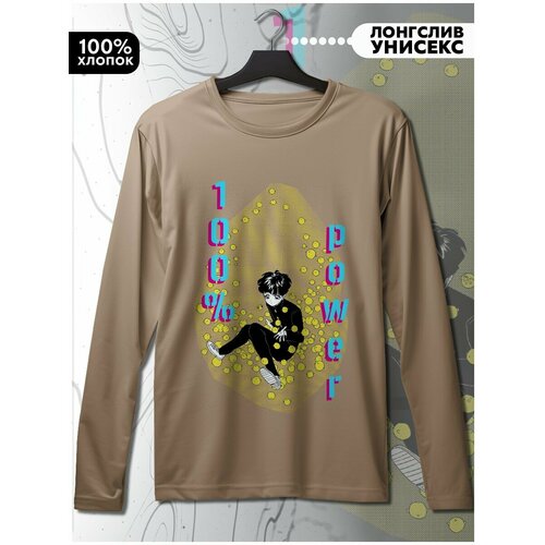 фото Лонгслив hypnotica, размер m, бежевый
