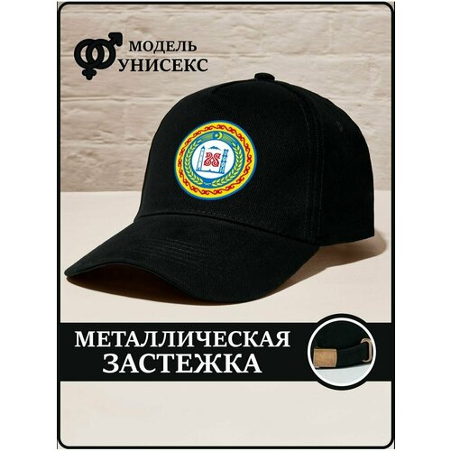 фото Бейсболка , размер 56/60, черный caplab