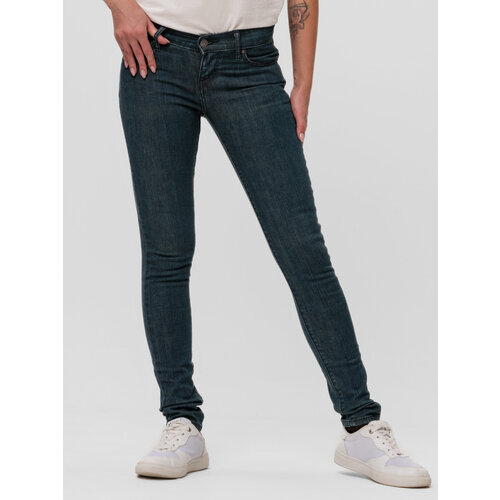 Джинсы скинни Levi's, размер 24/30, серый джинсы скинни incity прилегающие средняя посадка размер 25w 32l черный