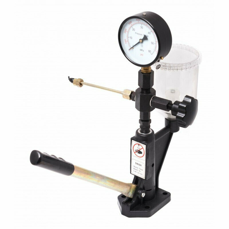 фото Стенд для проверки дизельных форсунок с манометром Forsage