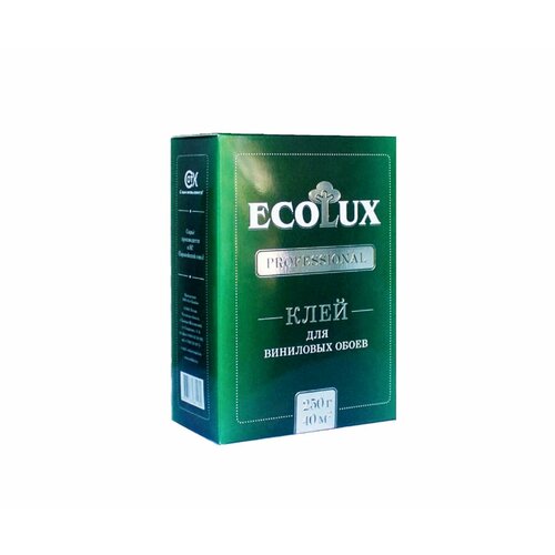 Клей для виниловых обоев Ecolux Professional, 250 гр клей для виниловых обоев км 450 гр