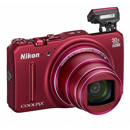 Фотоаппарат Nikon Coolpix S9700 красный 2049000₽