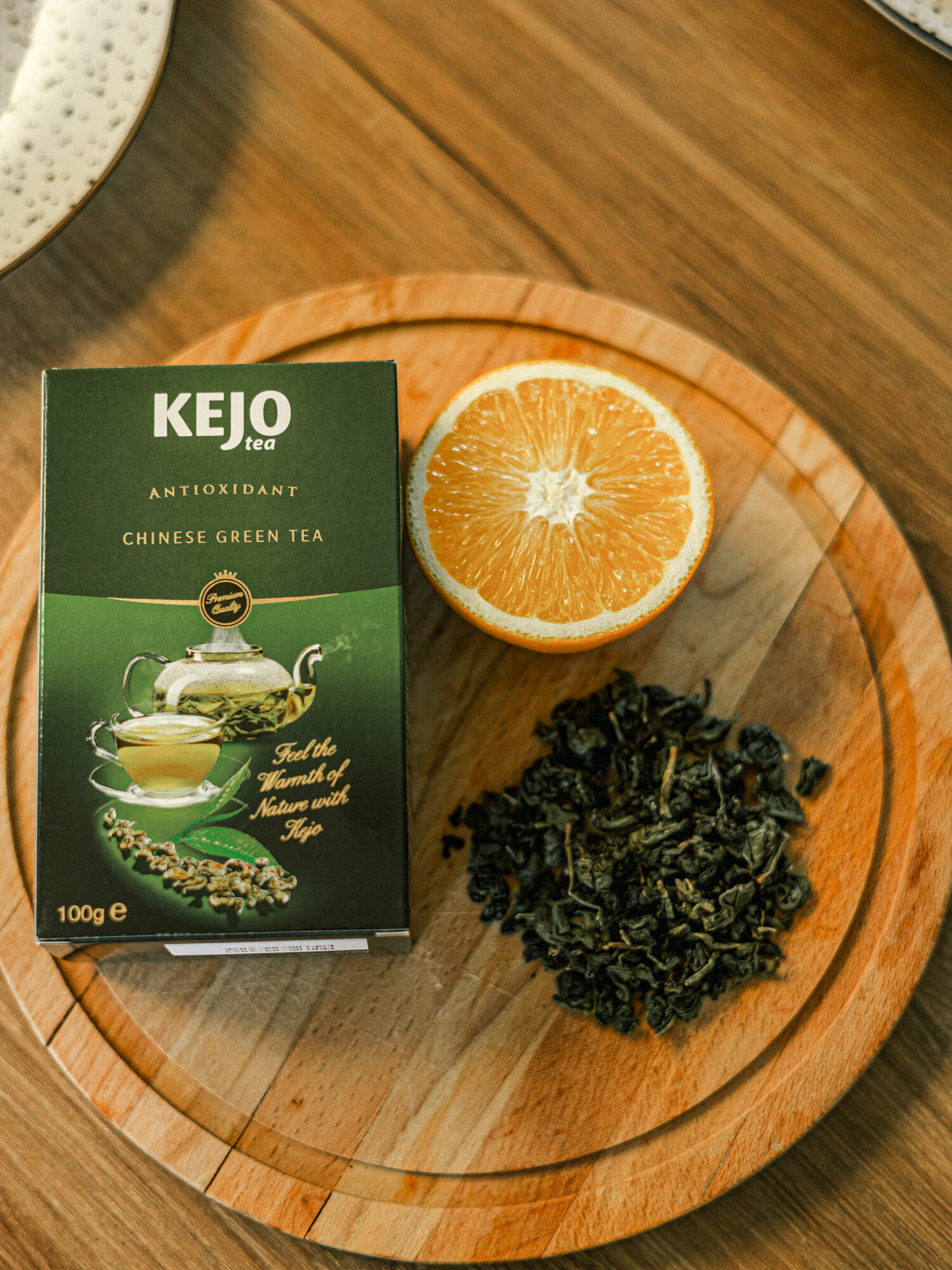 Чай зеленый ANTIOXIDANT CHINESE GREEN TEA KejoTea, 100гр - фотография № 4