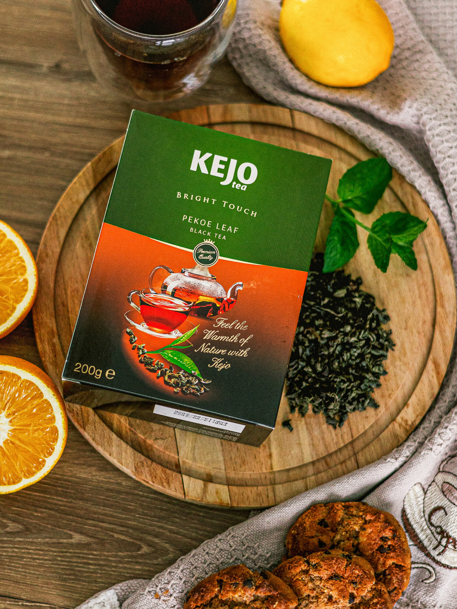 Чай черный BRIGHT TOUCH PEKOE LEAF KejoTea, 200гр Kejo Tea - фото №17