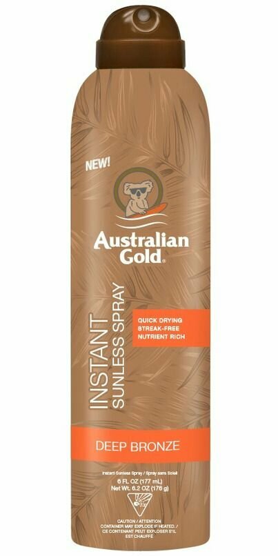 Спрей-автозагар INSTANT SUNLESS SPRAY Australian Gold