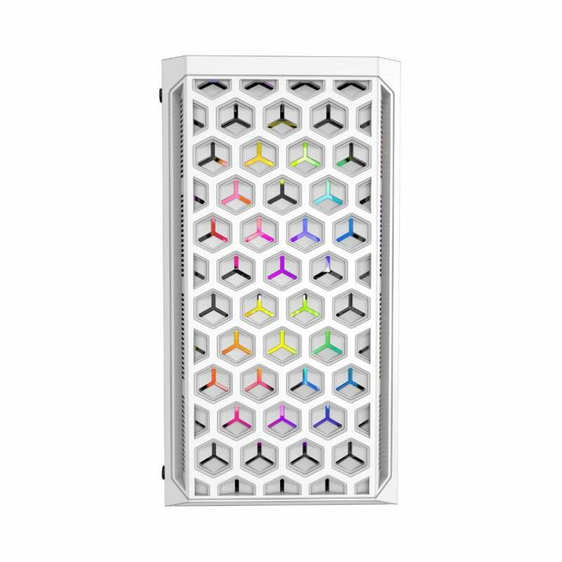 Корпус mATX Powercase CMIMTW-L3 белый, без БП, боковая панель из закаленного стекла, USB 3.0, 2*USB 2.0, audio - фото №14