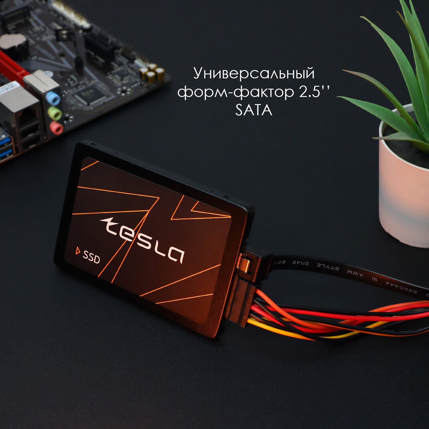 Твердотельный накопитель Tesla 1 ТБ SATA SSDTSLA-1TBS3