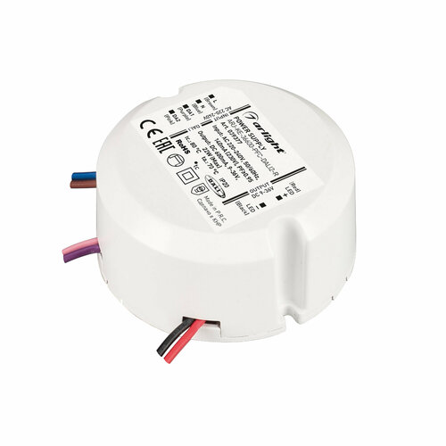 Блок питания ARJ-KE-36600-PFC-DALI-R (22W, 9-36V, 0.6A) (Arlight, IP20 Пластик)