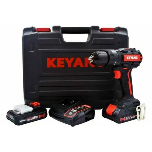 Бесщеточный аккумуляторный шуруповерт KEYANG DD18BL-WSet 1937200₽