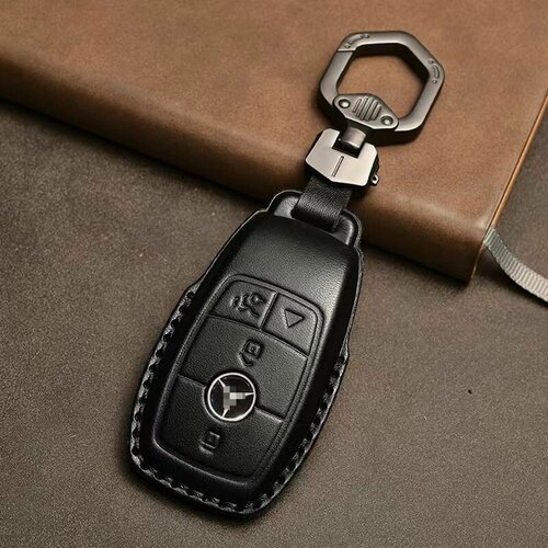 Изображение товара Чехол кожаный для смарт ключа Mercedes-Benz (4 кнопки)