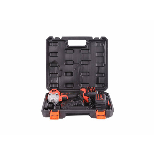 Гайковерт акк DCF-21BL 1-PLUS ударный с бесщеточным двигателем Li-ion-2шт 40Ач 330Нм ЗУ ударная головка кейс ACDC 1661400₽