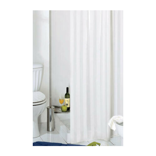 Штора для ванной Grund Rigone, 180x200см, текстиль, белый 804.98.032