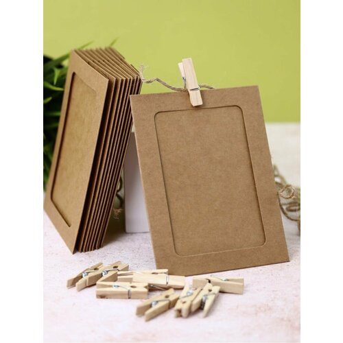 Фоторамки гирлянда 9.8х13.2 см, набор 10 штук