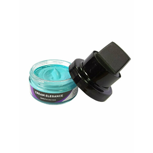 Крем для обуви из гладкой кожи Coccine, голубой, 50 мл