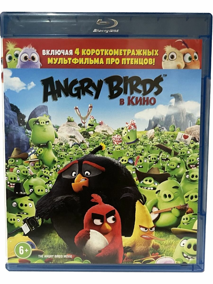 ANGRY BIRDS В КИНО Blu-ray + CD Rovio - фото №4