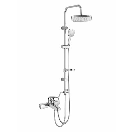 Душевая система OneLife P02-844cr с смесителем для ванны, хром душевая система onelife p02 822 хром