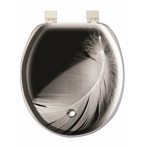 Сиденье для унитаза мягкое с рисунком из ПВХ крышка стульчак 1117₽