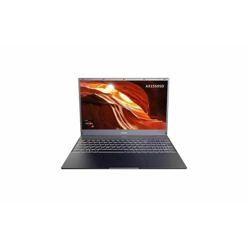 Ноутбук Haier AX1550SDRyzen 5 5500U8Gb 512 Gb156 FHD IPSDOS серый 5329000₽