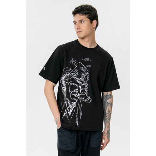 Футболка ARTPITER, размер 1 (40-44 RU), черный