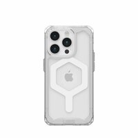 Защитный чехол с поддержкой MagSafe UAG Plyo Case для iPhone 15 Pro (Прозрачный лёд|Белый | Ice|White)