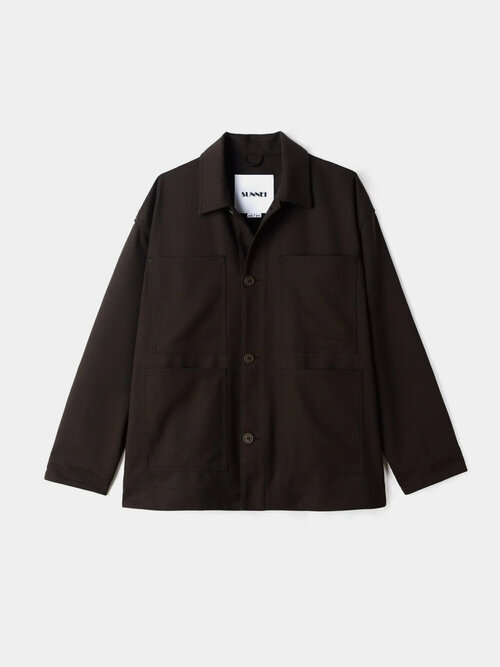 Куртка-рубашка  SUNNEI, размер XS, коричневый