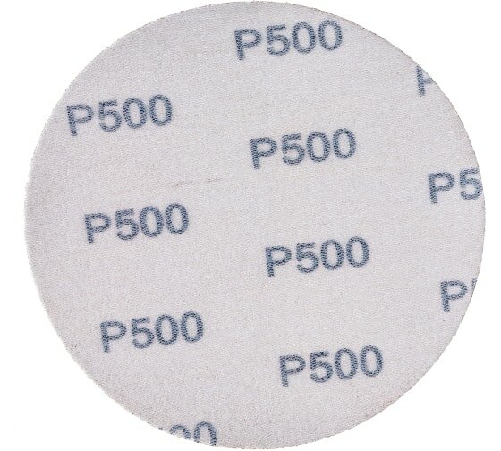 Круг абразивный на ворсовой подложке под "липучку" P 500 125 10  Matrix