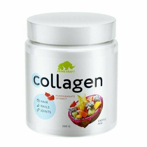 PrimeKraft Collagen, 200 грамм, Экзотик