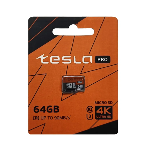 Карта памяти microSDXC TESLA 64Gb (TSLMSD64GU3)