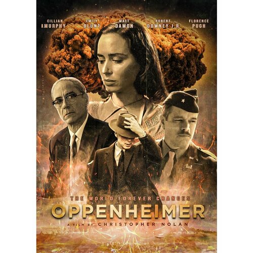 Постер Оппенгеймер 30х40 см