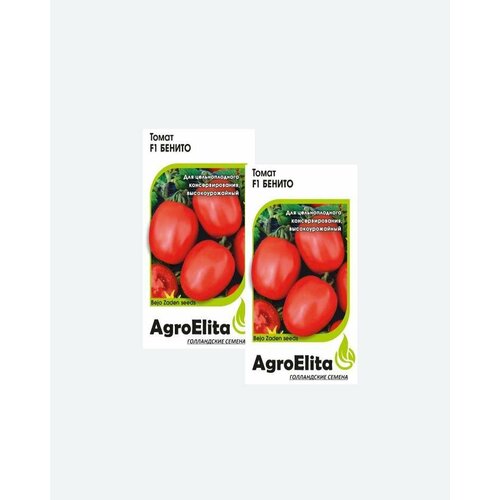 Семена Томат Бенито F1, 10шт, AgroElita, Bejo(2 упаковки) семена томат ричи f1 10шт agroelita bejo 3 упаковки
