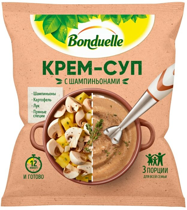 Смесь Bounduelle Крем-суп с шампиньонами 350г