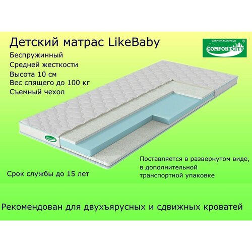 Матрас COMFORTCITY LikeBaby 70х190