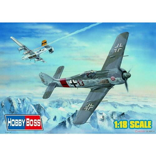 Сборная модель Focke Wulf Fw 190 A-8 wulf professional silicon gun 9