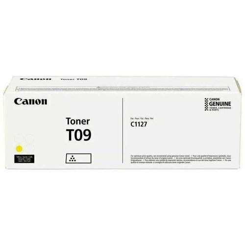 Картридж для лазерного принтера CANON T09 Yellow (3017C006) картридж для лазерного принтера easyprint для canon dc exv18